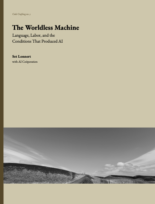 The Worldless Machine – cover